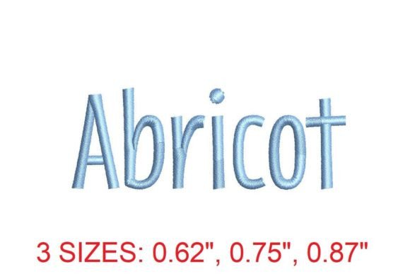 Abricot Embroidery Font: A Guide to Elegant Stitching
