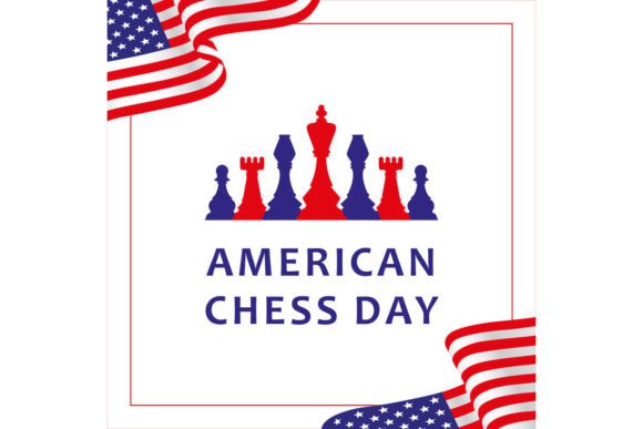 American Chess Day Design Template: A Social Media Power Move