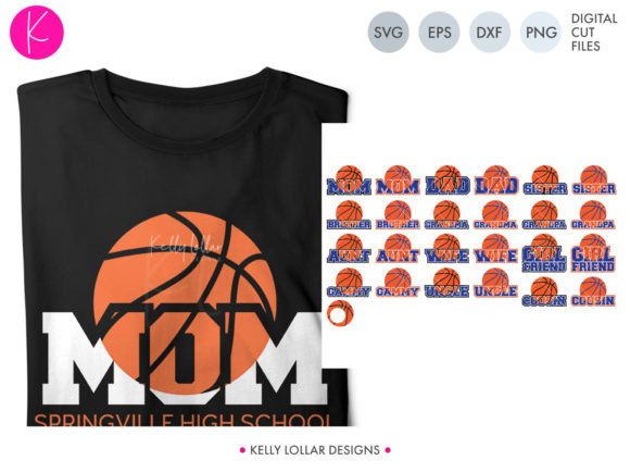 Basketball Family Bundle: Creative Assets for Team Spirit