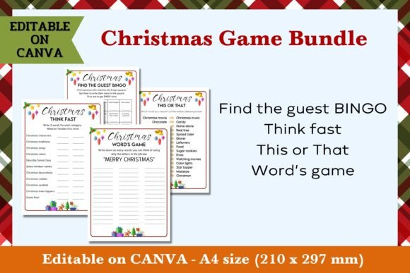 Christmas Game Bundle #3: Effortless Holiday Party Magic