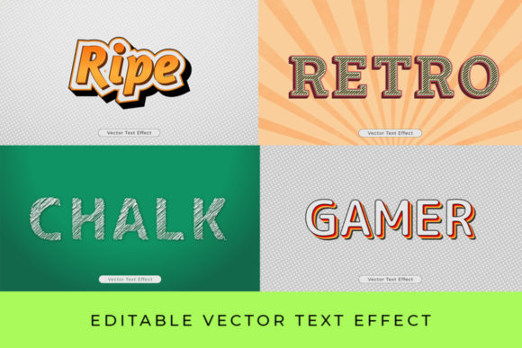 Editable Vector Text Effect Bundle: Instant Style for Any Project
