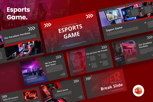 Esports Game - PowerPoint Template: Your Next-Level Design Asset
