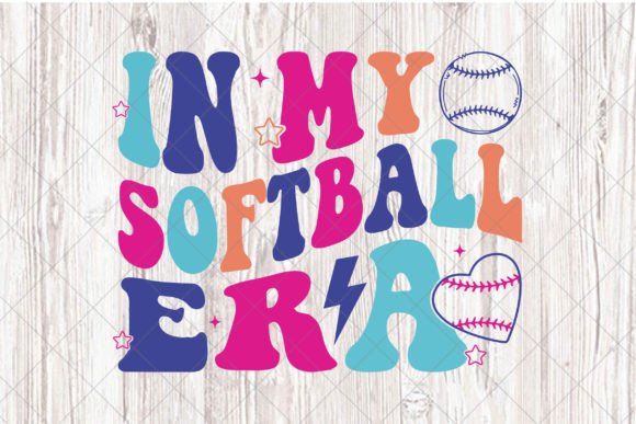 In My Softball Era, Retro Game Day SVG: A Designer's Deep Dive