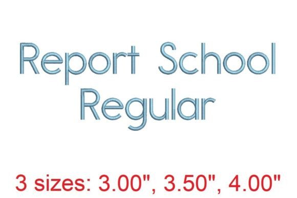Report School RG: Beyond Basic Embroidery