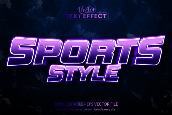 Sport Text Effect: Editable Styles for Dynamic Branding